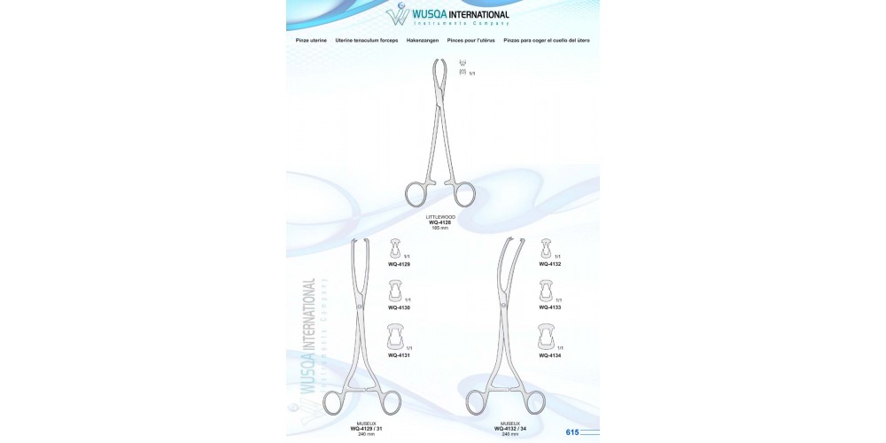 Uterine Tenaculum Forceps 